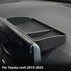 For Toyota RAV4 XA50 2019~2026 RAV 4 Hybrid Car Dashboard Organizer Tray Armrest Storage Box Sundries Layered Pocket Accessories