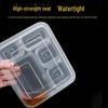 Disposable Microwavable Compartment Lunch Box with Lid