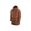 Air Einfarbige Reißverschluss Daunenjacke Herren Braun DZ4554-256