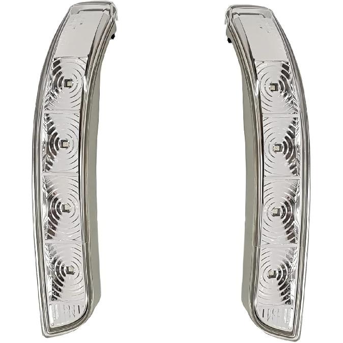 Outside Mirror Signal Lamp 4 LEDs Left Right, for Kia Sorento 2012 2014 2015, Replace 87613-2P000 87623-2P000 (Left)