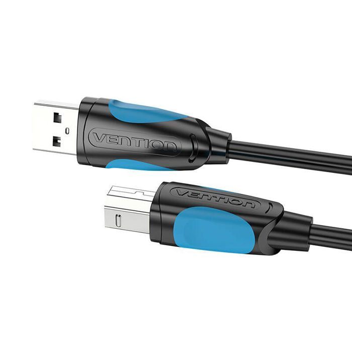 Câble USB 2.0 - VENTION - VAS-A16-B500 - 5m - USB-A Vers USB-B - Transmission Stable