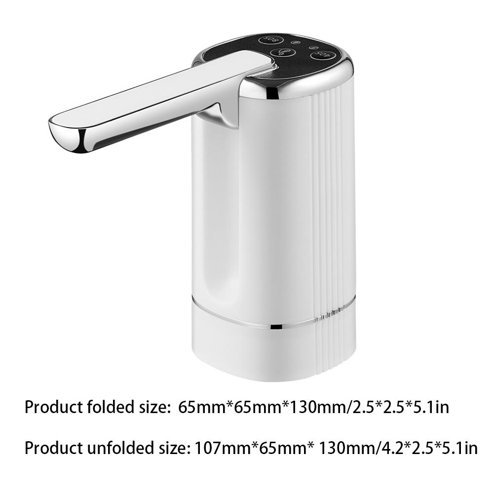 Portable Water Bottle Pump USB Charging Electric Drinking Water Pump Suitable To Camp Travel Home Office