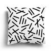 Modern Home Living Room Decoration Pillowcase Sofa Cover  Cushion Cover  Nordic  Autumn Black White Simple