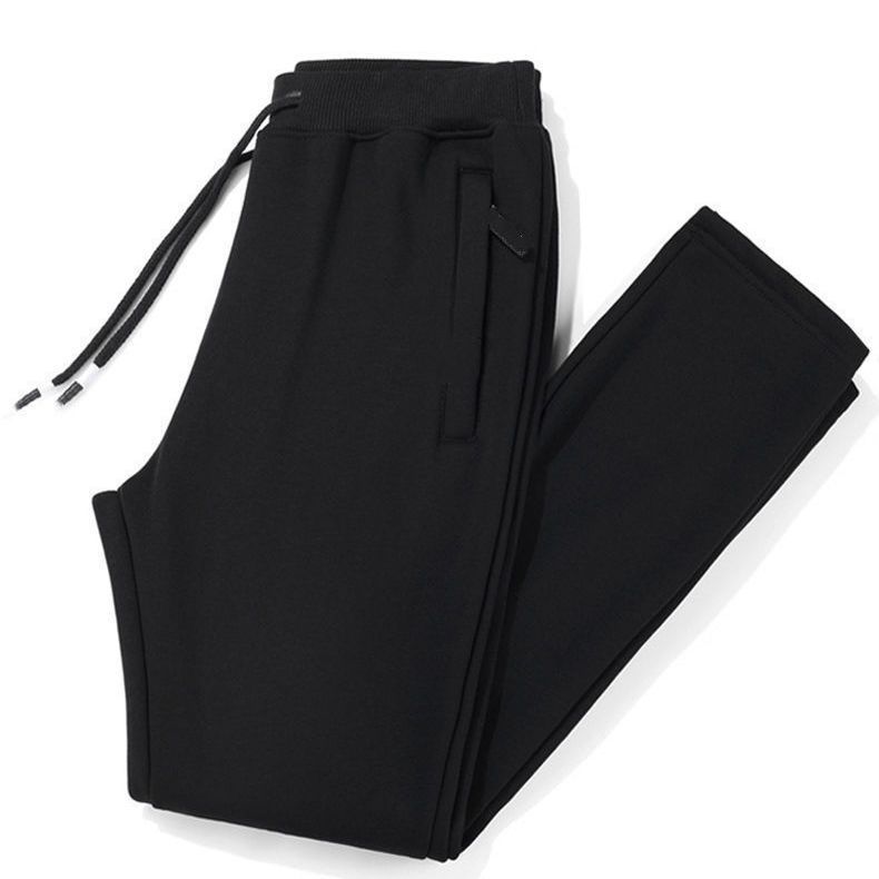 Pantaloni de vară Pantaloni casual noi pentru bărbați Pantaloni sport largi supradimensionați pentru bărbați Pantaloni cu picior drept pentru bărbați de vârstă mijlocie Îmbrăcăminte pentru bărbați