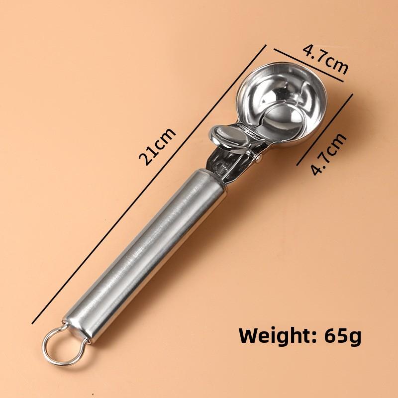 Creative Multifunctional Pop-up Ice Cream Fruit Ball Scoop