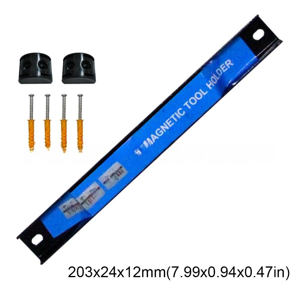 Strong Magnetic Space Efficient Holder Heavy Duty Metal Tool Holder Tool Storage Strip  Home Use