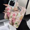 Retro Floral Girl Wallpaper Pattern Phone Case For iPhone 17 16 11 12 13 14 15 Pro Max XS XR X 8 7 Plus 17E Shockproof TPU Cover