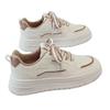 Spring new easy to match sports little white shoes women's tide casual dad shoes two-color lace-up board shoes