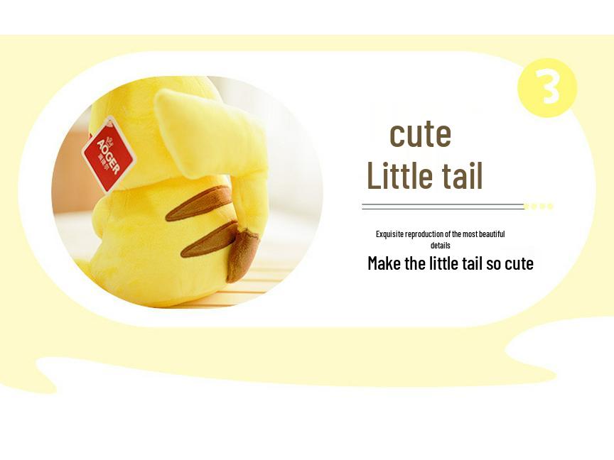 Officially Licensed Pikachu Plush Toy - Valentine's Day Gift
