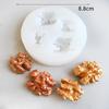 Reusable 3D Nut Silicone Mold Heat Resistant Chocolate Baking Mold Fondant Cake Mold  DIY Craft