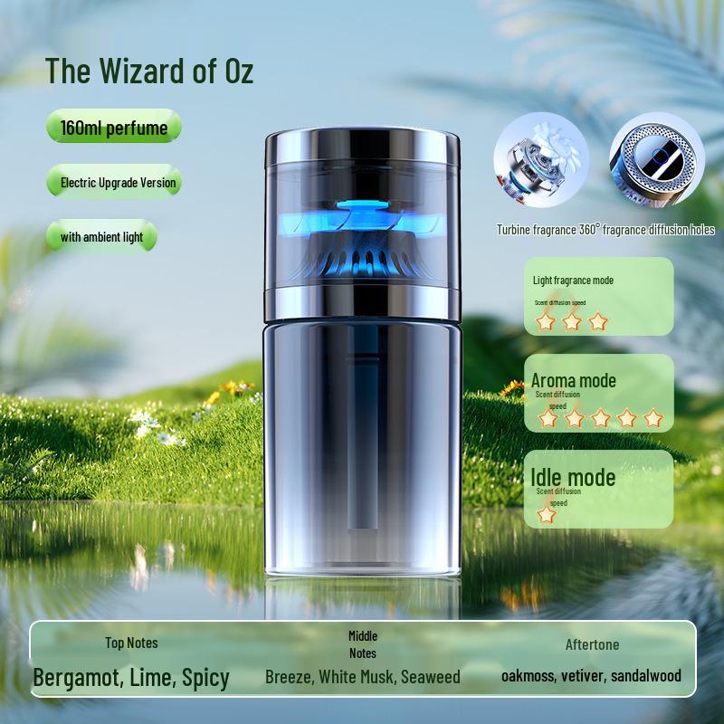 AI-Enhanced Automatic Car Air Freshener - High-End Intelligent Fragrance Ornament