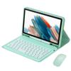8,7 Zoll Galaxy Tab A11 Tablet Hülle mit integriertem Stifthalter Silikonhülle Abnehmbare Bluetooth-Tastatur Maus Ständerfunktion