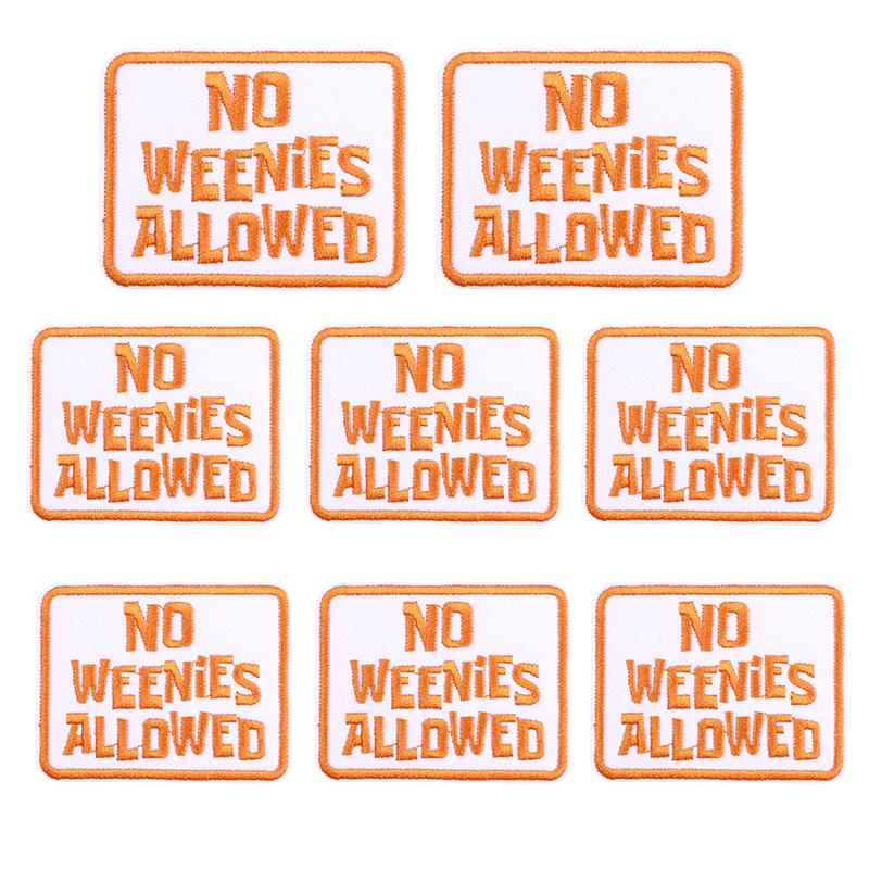 5pcs Cartoon Patch Letter Slogan Embroidery Patch Iron On Patches For Clothing Thermoadhesive Patches For Clothes Jeans Sew Diy