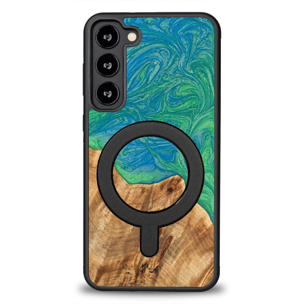 Bewood Unique case for Samsung Galaxy S23 Plus - Neons - Tokyo with MagSafe