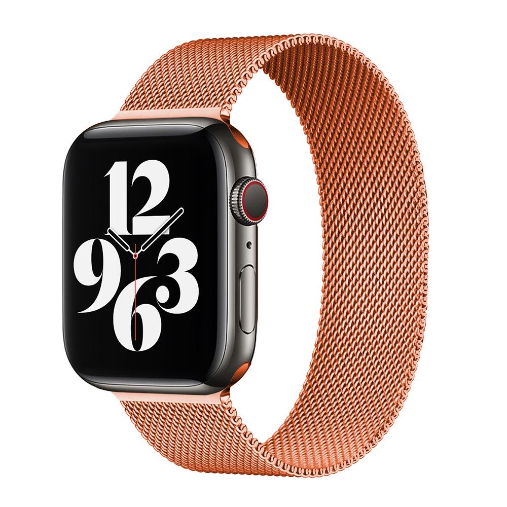 Toepasbare Magnetische Milanese Band voor Apple Watch Series 8/7/6/SE/5/4/3/2 en iWatch