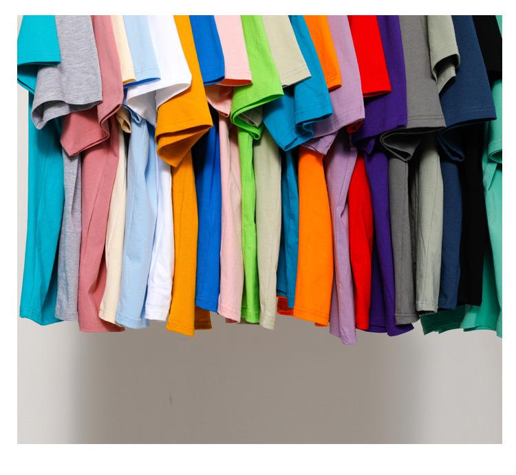 Summer 2022: 22-Color Loose Fit Oversized Couple T-Shirt