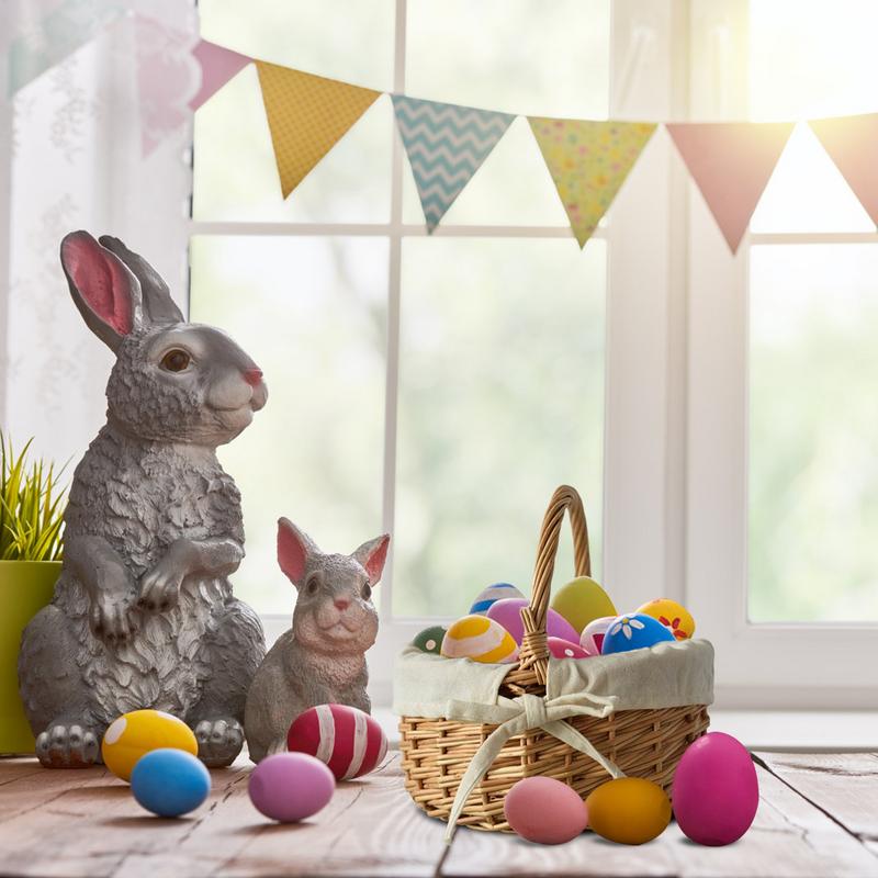 Portable Woven Rattan Basket Flower Basket Gift Basket with Handles and Cloth Lining Fruit Vegetable Bread Sundries Storage Bask