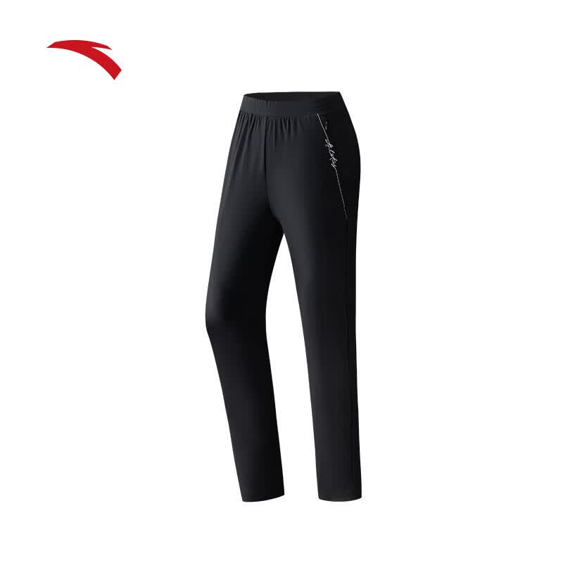 Anta Women s Ice Silk Straight Leg Casual Pants S