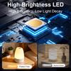 Touch Night Lamp Dimmable Rechargeable Type-C Table Lamp for Bedroom Living Room Remote Control Decor 3 Colors Night Lamp 2W