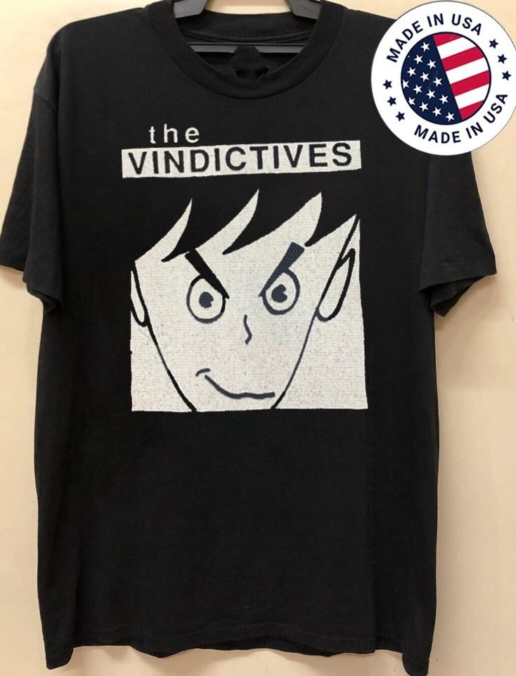

New The Vindictives Band Mono-Flexi EP Album T-Shirt Unisex Concert 3XL