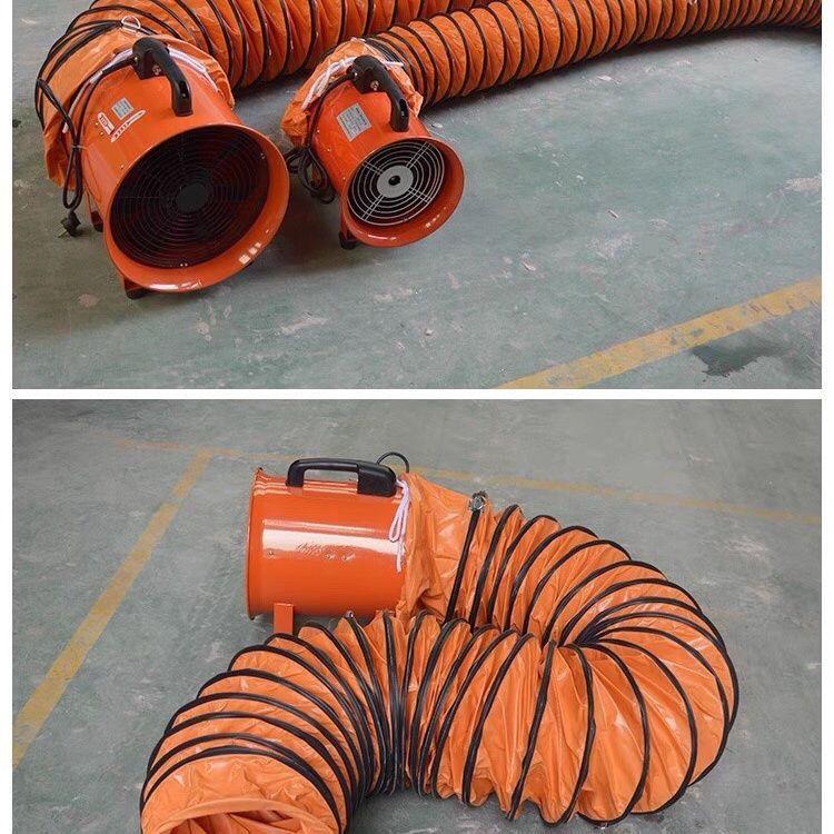 220V Portable Axial Exhaust Fan for Industrial Ventilation