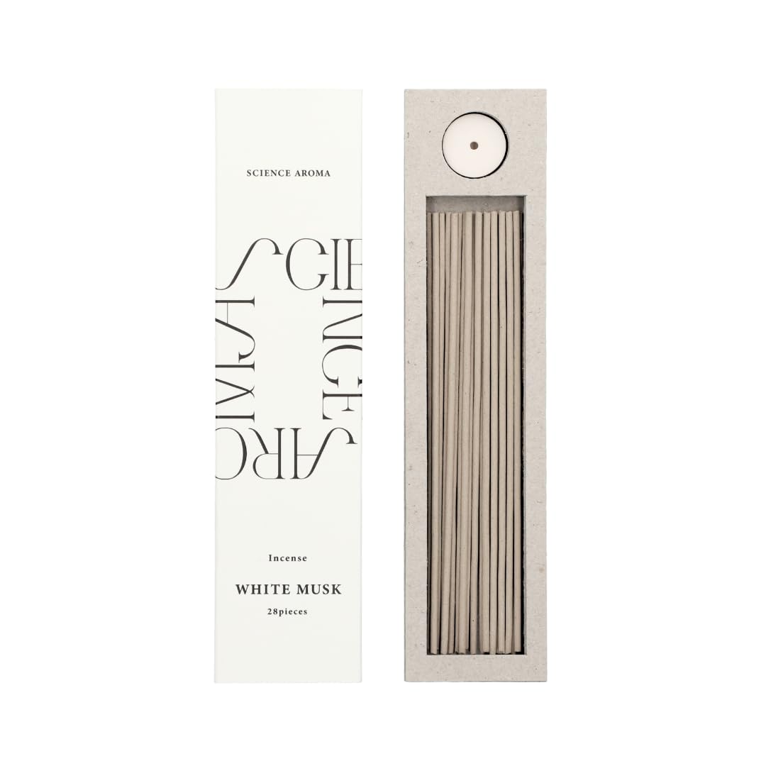 Привычка расслабляться Ваша SCIENCE AROMA Благовония Белый Мускус 28 палочек whitemusk musk incense sticks aroma fragrance room fragrance gift present gift коричневый