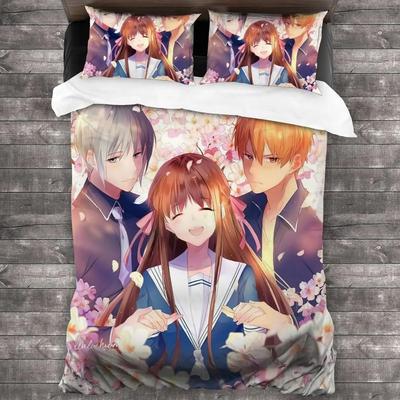 Fruits Basket All Season Bedding Set Single Twin Full Queen King Size Bed Set Aldult Kid Bedroom Duvet Cover Sets 3D Print 011