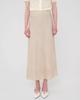 Sisterhood Long Flare Skirt - Beige