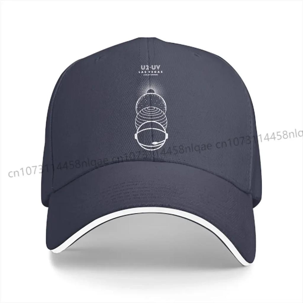 U White Sphere Unisex Baseball Caps Peaked Cap Sun Shade Cycling Hat