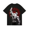 T-shirt Anime Peccato di Orgoglio del Leone Escanor, Maglietta Grafica in Cotone a Maniche Corte, Streetwear Retrò Unisex Uomo Donna Top Moda Casual