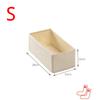 Foldable Clothes Organizer Underwear Socks Bra Clothes Pants Storage Box Closet Wardrobe Organization Household Dresser Storage