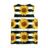 Women's Casual Tunic Tops To Wear With Leggings Sleeveless Summer Prints Shirts Tanks Blouses