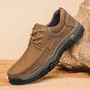 High Quality Outdoor Sneakers Genuine Leather Men Casual Shoes Outdoor Man Hiking Shoes Non-Slip Male Treking Footwear Flats