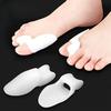 2/4 Double Soft Silicone Thumb Splitter, Washable Soft Toe Protector, Anti-friction and Anti-pain Toe Splitter