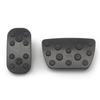 For Toyota Land Cruiser Prado FJ 150 2010-2018   Aluminum Car Foot Pedal Cover Accelerator Brake Footrest Pad