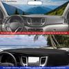 Blazeray Car Dashboard Cover Mat for Hyundai Tucson 2016 2017 2018 Non-Slip Dashboard Mat Pad Interior Accessories Custom Fit Dash Mat Sunshade