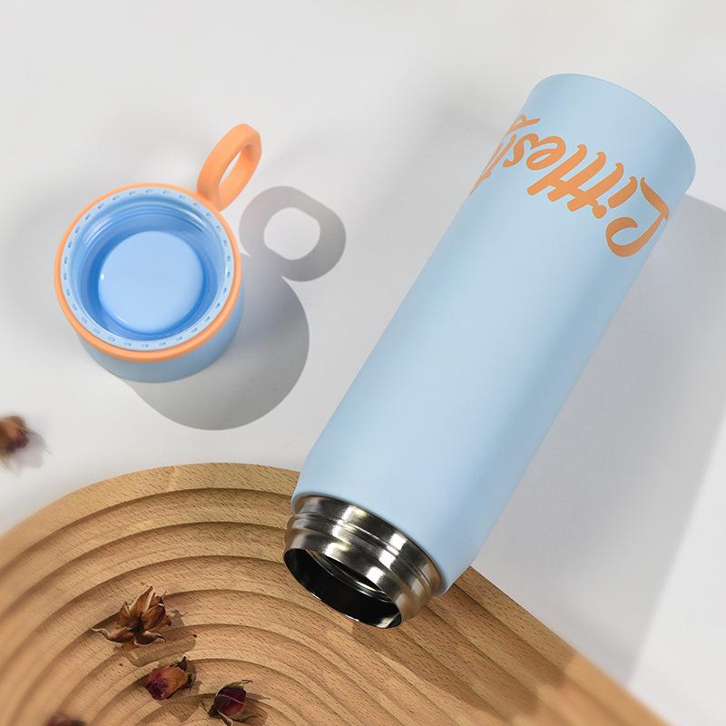440ml Cup Vacuum Flasks & Thermoses Water Bottle Drinkware Thermo Tumbler Stainless Steel Thermal Mug Original Cold Hot Coffee