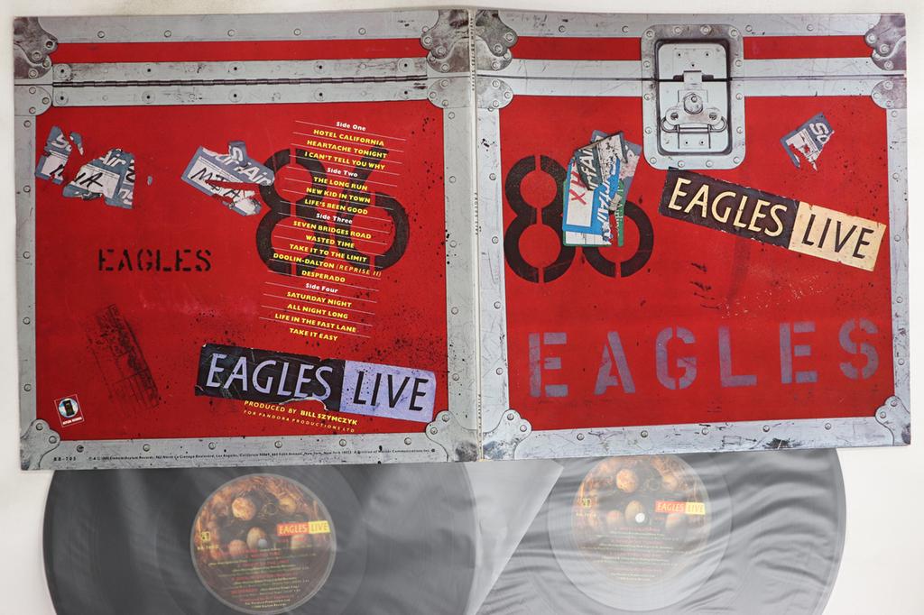 LP Record EAGLES - Eagles Live BB705 ASYLUM 1980 US Rock Used