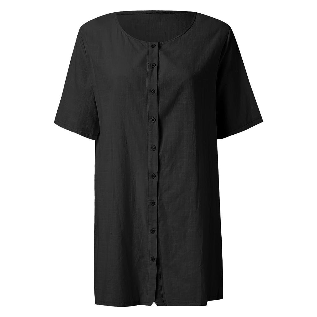 Fashionable Women's Tops Slim Fit Large U-neck Yoga Short-sleeved T-shirt