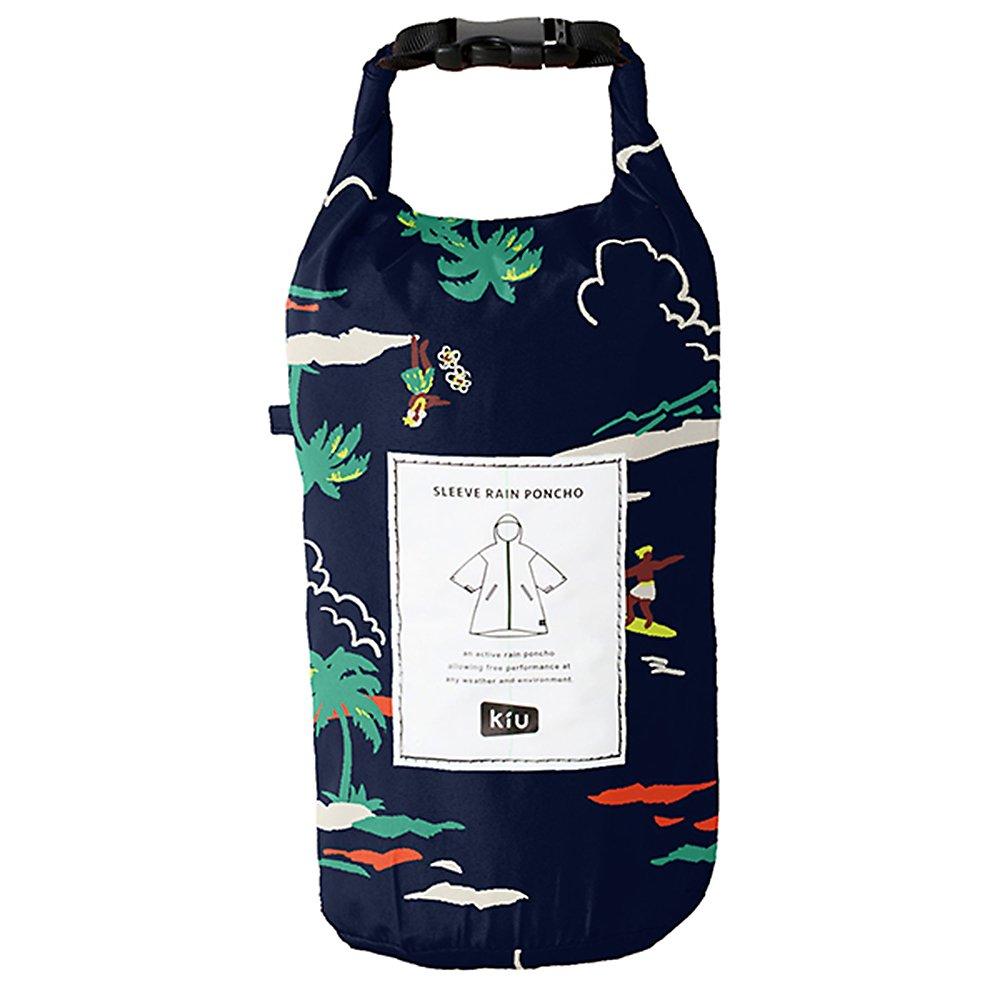 KiU Rain Poncho with Sleeves for Heavy Water Storage Bag Rain, Bicycle, Repellent, Waterproof, Included, Men's, Women's, Resort, K77-106