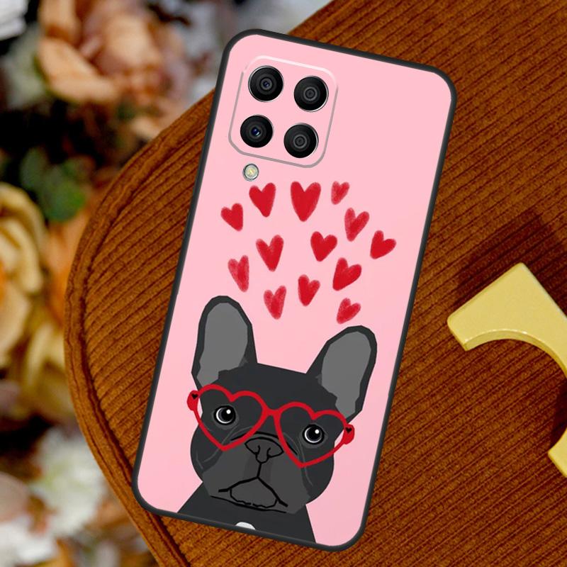 Cute French Bulldog For Samsung Galaxy M14 M34 M54 M12 M32 M52 M53 M33 M13 M20 M15 M55 M31s M30s M21 M51 Case