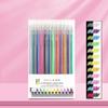 Glitters Gel Pen Multiple Color Glitters Pen for Making Card Colored Gel Marker for Coloring Journaling Drawing Craft