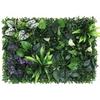 Plastic Fake Foliage Panel Fake Foliage Texture Vertical Garden Panel  Outdoor Garden