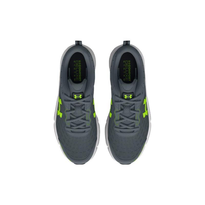 Under Armour Charged Assert 10 'Gravel Lime Surge' Sneakers 3026175-100