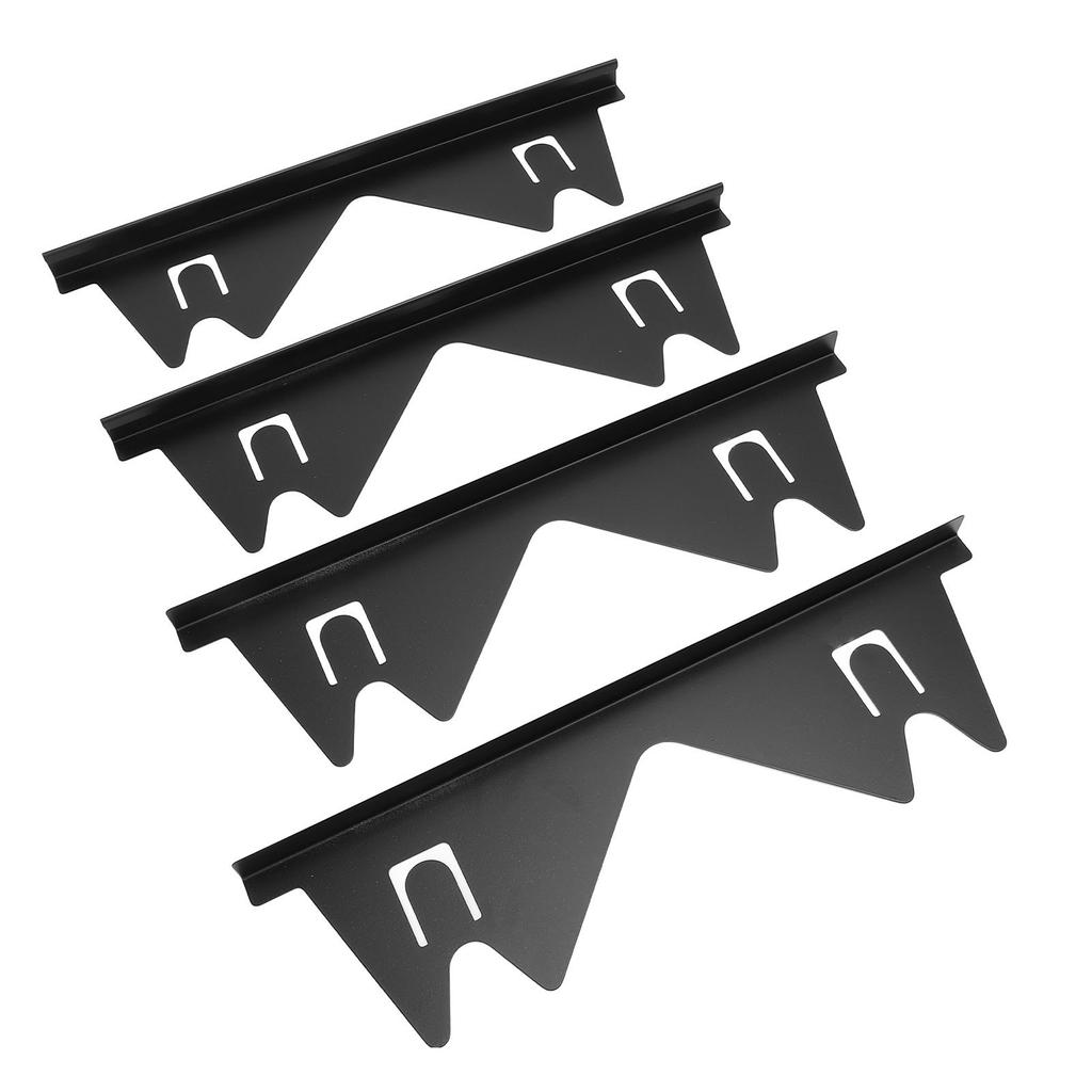 4Pcs Stove Counter Gap Cover Stainless Steel 13.8 To 27.6in Adjustable Length Stove Gap Filler