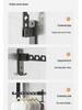 Wall-Mounted Telescopic Clothes Drying Rack - Punch-Free, Folding Design for Bathroom or Balcony