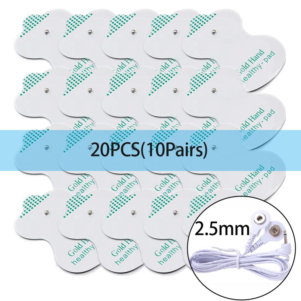 Electrode Pads Physiotherapy Tens Electrical Compex Muscle Stimulator Massage For Body Patches Conductive Gel Therapeutic Pulse
