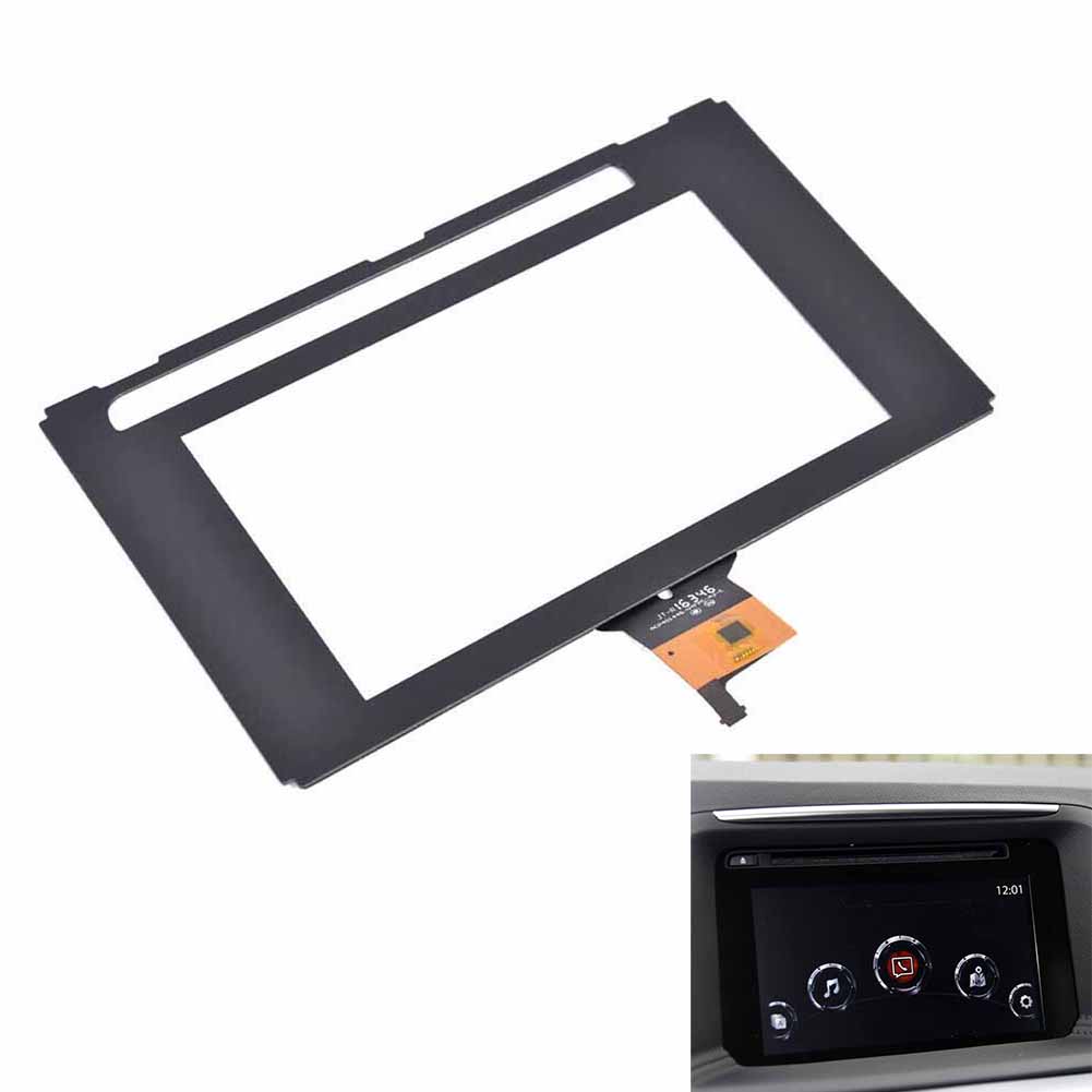 7 Inch Touch Screen Digitizer for Mazda CX5 2015 2016 Navigation Radio Display Model KA5F611J0A OEM Compatible Part