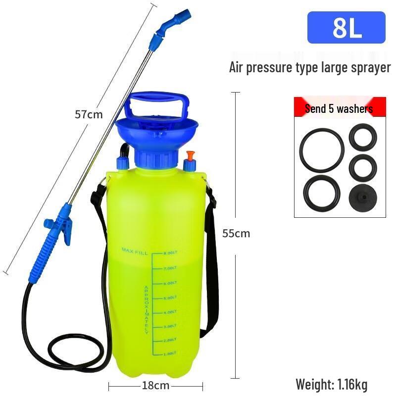 

8L Garden Pressure Sprayer with Stainless Steel Rod