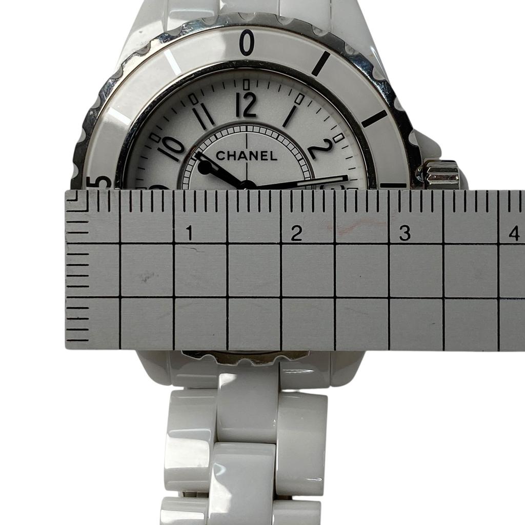 Used CHANELWatches white ceramic Women